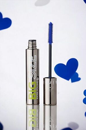 Kirpi Big Size Extra Volume Maskara 12 ml - Mavi - Uzun ve Dolgun Kirpikler