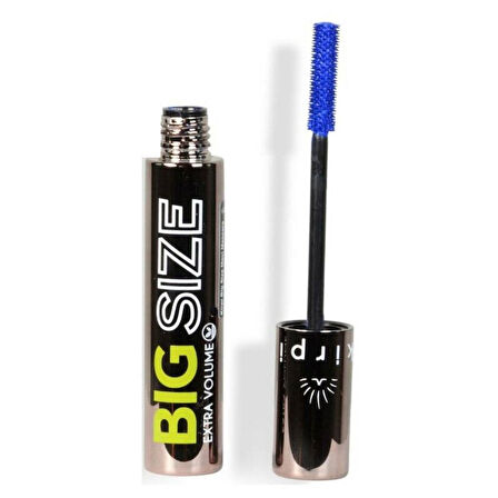 Kirpi Big Size Extra Volume Maskara 12 ml - Mavi - Uzun ve Dolgun Kirpikler