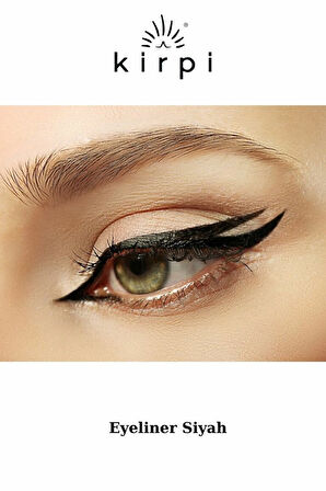 Kirpi Akmayan Eyeliner Göz Kalemi 'Siyah'