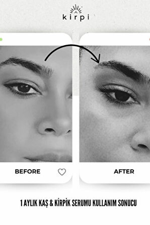 Kirpi Kaş & Kirpik Güçlendirici Bakım Serum 12 ml