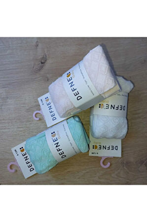 3 ADET PAMUKLU UNISEX ÇOCUK VE BEBEK KÜLOTLU ÇORAP