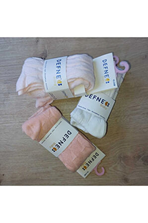 3 ADET PAMUKLU UNISEX ÇOCUK VE BEBEK KÜLOTLU ÇORAP
