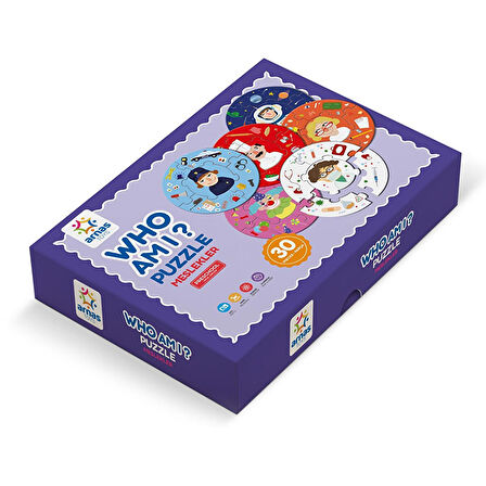 Haki Who Am I Puzzle 5029 3+ Yaş Büyük Boy Puzzle 30 Parça