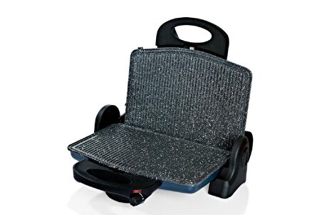 Sarex SR-3400 Kahvaltım Izgara ve Tost Makinesi - Rose