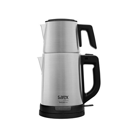 Sarex SR-3310 Tealab Steel 1800 W Çelik 1.8 lt Elektrikli Çay Makinesi 