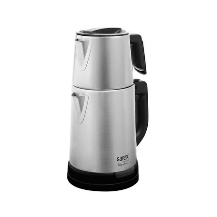 Sarex SR-3310 Tealab Steel 1800 W Çelik 1.8 lt Elektrikli Çay Makinesi 