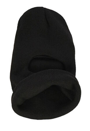VOLCANO SİYAH BALACLAVA KAR MASKESİ TRİKO BERE BOYUNLUK