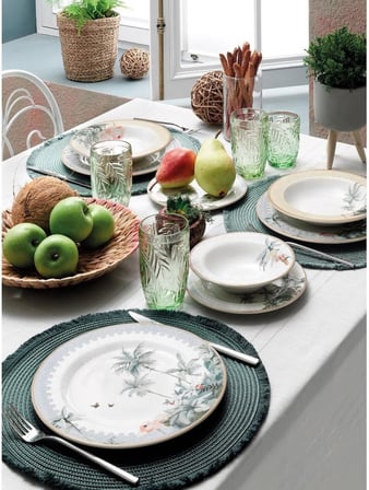 Pierre Cardin Tropic 24 Parça 6 Kişilik Yemek Takımı - Outlet