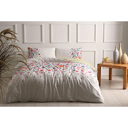 Taç Antibakteriyel Kumaşlı Taç Ranforce Astin Tek Kişilik Nevresim Takımı