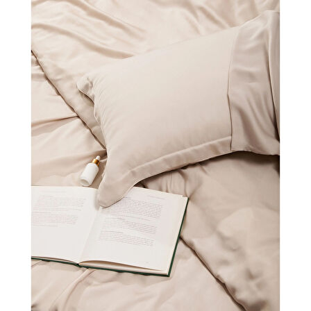 Linens X TENCEL™ Lyocell King Nevresim Kılıfı Bej