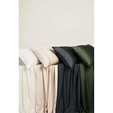 Linens X TENCEL™ Lyocell 2'li Standart Yastık Kılıfı Beyaz