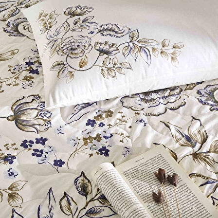 Taç Pansy Ranforce Çift Kişilik Complete Set Kahverengi