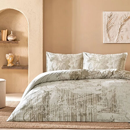 Linens Sc Allday Dumas Nevresim Takımı Çift Kişilik Taş