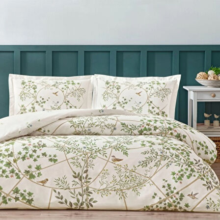 Linens Sc Windsor Nevresim Takımı Çift Kişilik Yeşil