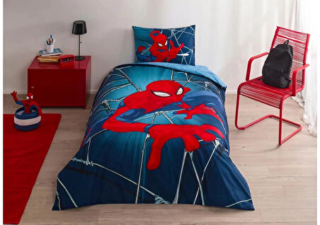 TAÇ LİSANSLI SPIDERMAN RISE TEK KİŞİLİK NEVRESİM TAKIMI