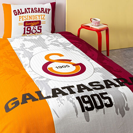 TAÇ GALATASARAY SOCCER TEK KİŞİLİK PİKE TAKIMI LİSANSLI