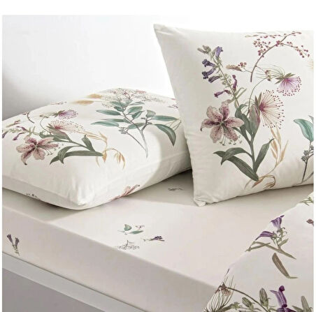 Taç Ranforce Tek Kişilik Nevresim Takımı Elowen Nevresim:160*220 CM