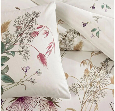 Taç Ranforce Tek Kişilik Nevresim Takımı Elowen Nevresim:160*220 CM