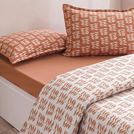 Taç Lorien Seç&Ser Tek Kişilik Nevresim Takımı Turuncu