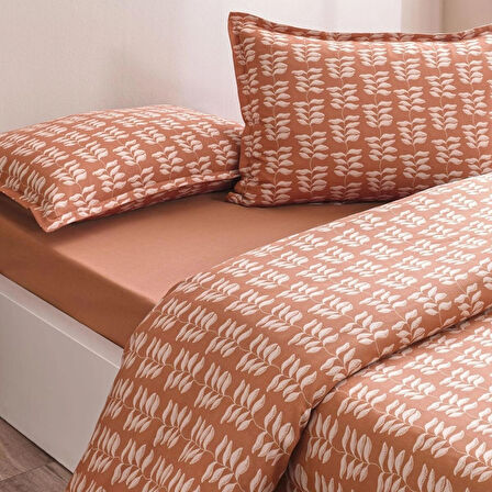 Taç Lorien Seç&Ser Tek Kişilik Nevresim Takımı Turuncu