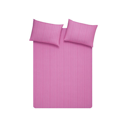 Taç Butik Vıva Pamuk Yastık Kılıfı Pembe