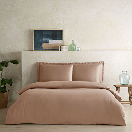 Linens X TENCEL™ Lyocell 2'li Standart Yastık Kılıfı Seti Rose