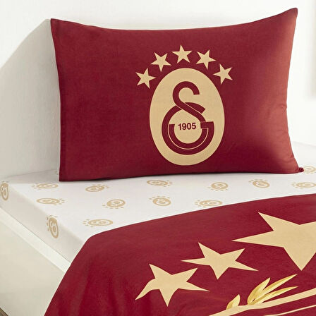 Taç Lisanslı Galatasaray 25.Şampiyonluk Tekli Yastık Kılıfı
