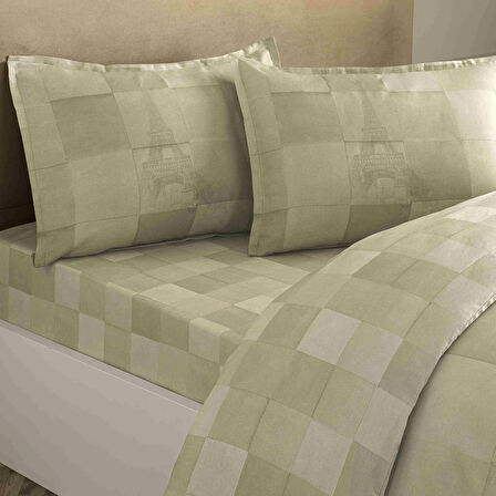 Linens Sc Allday Pierre Nevresim Takımı Çift Kişilik Taş