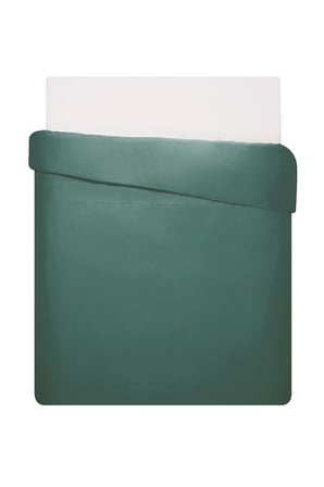 Linens Mix&Match Pamuk Saten Tek Kişilik Nevresim Kılıfı Petrol