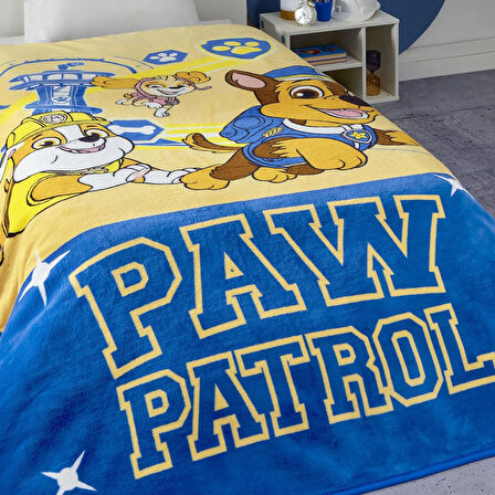 Lisanslı Paw Patrol Unıted Tek Kişilik Battaniye
