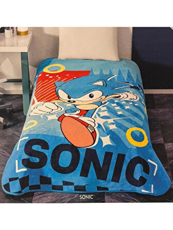 Taç Yeni Sezon Lisanslı Sonic Battaniye