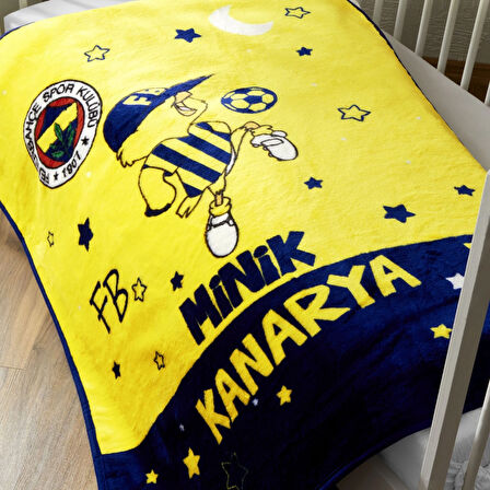 Lisanslı Fenerbahçe Klasik Baby Bebek Battaniye