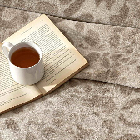 Taç Merlot Çift Kişilik Battaniye Kahverengi