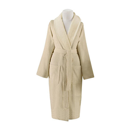 Taç Pamuk Şalyaka L/XL Bornoz Camel
