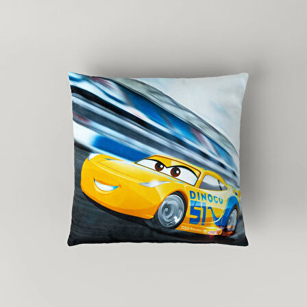 Lisanslı Disney Cars Team 40x40 cm Kılent