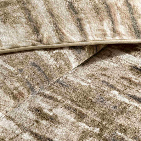 Taç Liora Çift Kişilik Battaniye Kahverengi