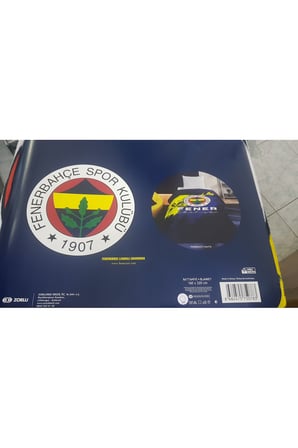 Taç Lisanslı Fenerbahçe Fanatik Tek Kişilik Battaniye