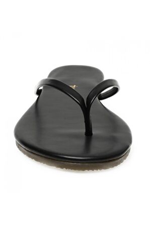 Tkees Tk-2011 Klasi̇k Parmak Arası Si̇yah Kadın Terli̇k