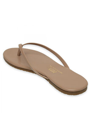 Tkees Tk-2011 Klasik Parmak Arası Vizon Kadın Terlik