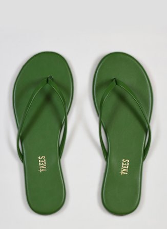 Tkees Yeşil Kadın Terlik TK-2056