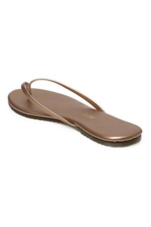 Tkees Tk-2011 Klasi̇k Parmak Arası Bakır Kadın Terli̇k