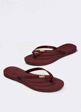Bordo Kadın Plaj Terliği TK-P207