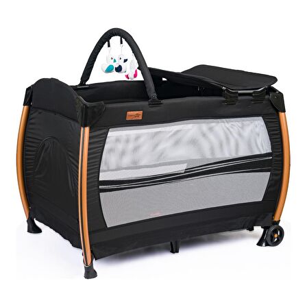 Comfymax Power Park Yatak Oyun Parkı 70x110 - Cosmos Black