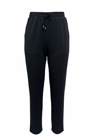 Beli Lastikli Bilek Boy Regular Örme Pantolon
