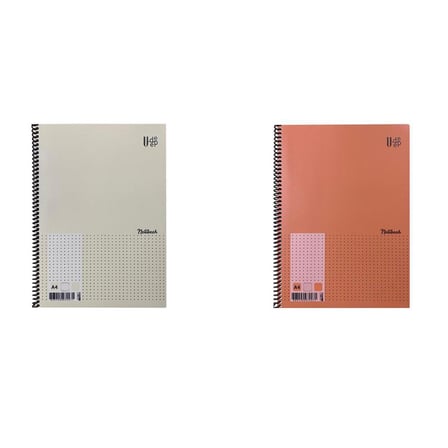 Umut U-DEEP A4 Spiralli Defter Pp. Kapak 60 Yp. Çizgisiz 2'Lİ