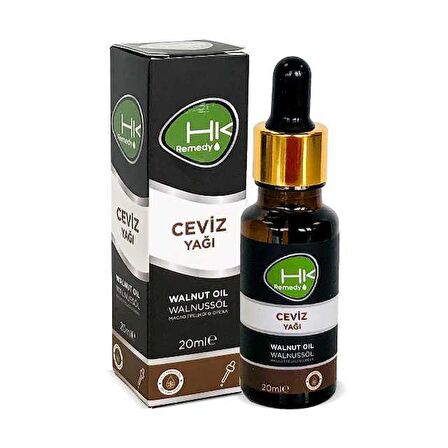 HK Remedy Ceviz Yağı 20 ml
