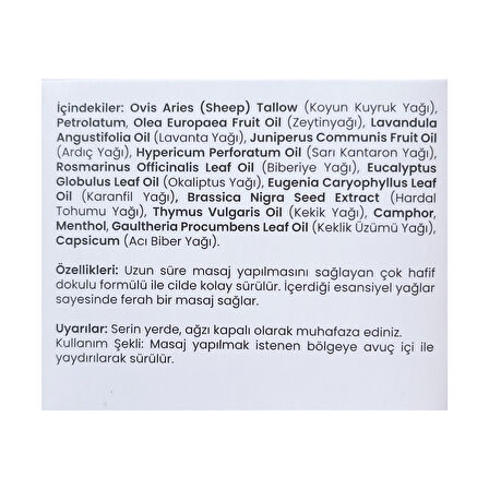 Alaçatı Naturel Kuyruk Yağı Kremi 100 ml
