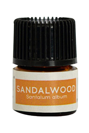 Organik Sandal Ağacı Uçucu Yağı – Sandalwood 1 ml %100 Saf ve Doğal Bitkisel Yağ