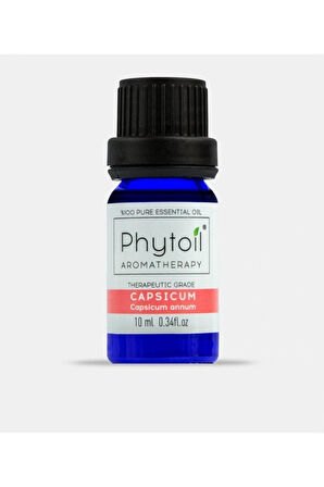 Acı Biber Uçucu Yağı (Capsicum Annum) %100 Saf ve Doğal Bitkisel Uçucu Yağ 10 ml