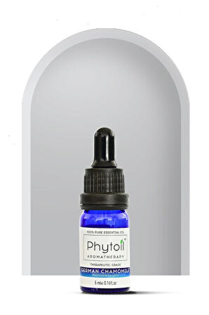 Organik Alman Papatyası (German Chamomile) Uçucu Yağı – %100 Saf ve Doğal Bitkisel Uçucu Yağ 5 ml